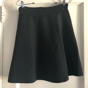 Sandro Black Skirt